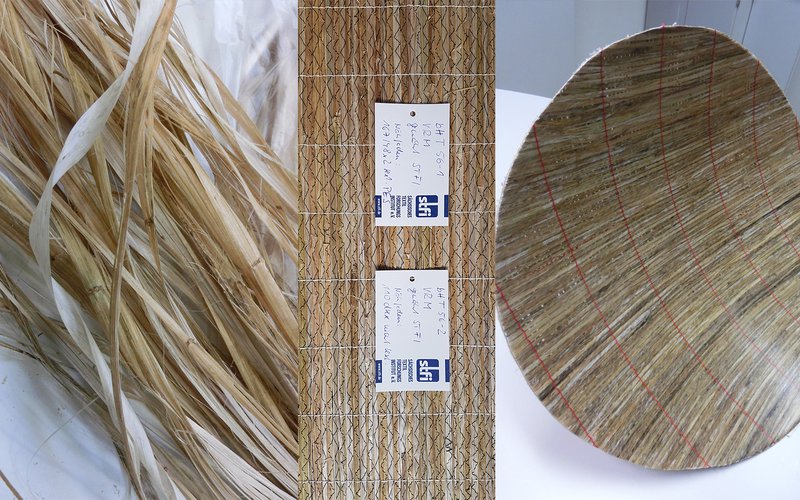 naturfaserbasierte Textilhalbzeuge in Leichtbauprodukten - STFI