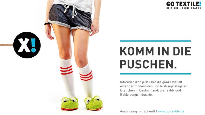 Go Textile! Kampagnenbild