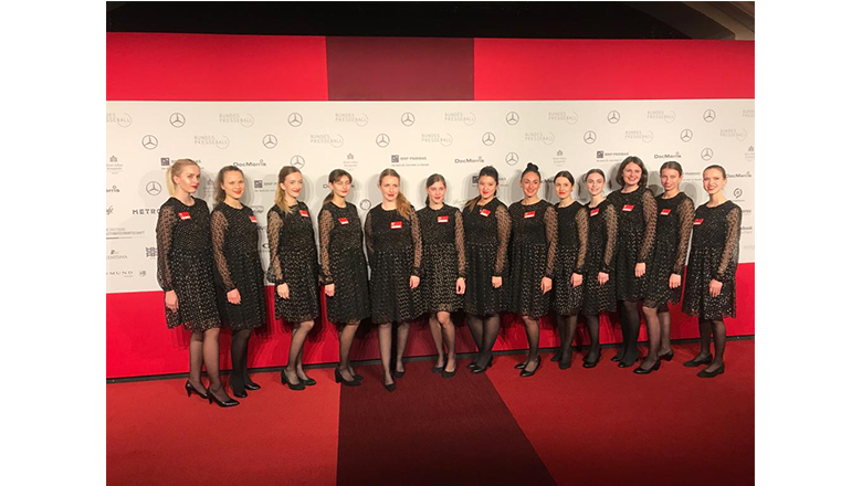 Hostessen des Bundespresseballs