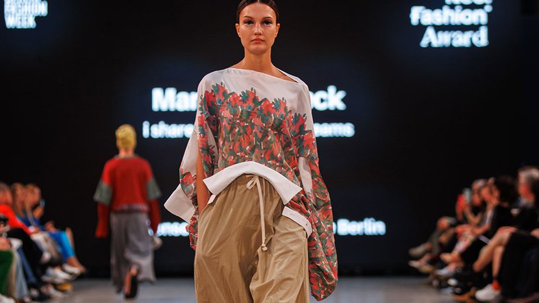 Model auf der Neo.Fashion.2024