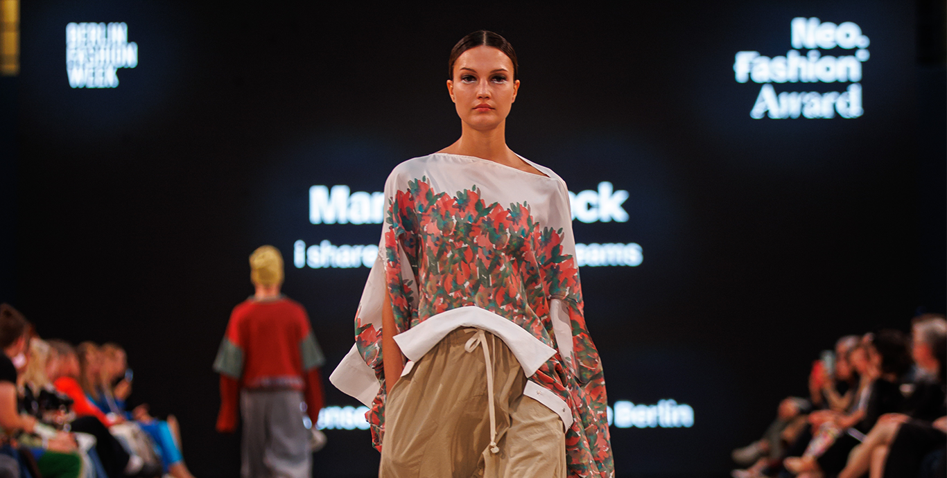 Model auf der Neo.Fashion.2024